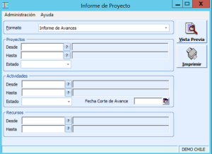 módulo de control de proyectos 3