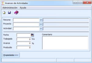 módulo de control de proyectos 6