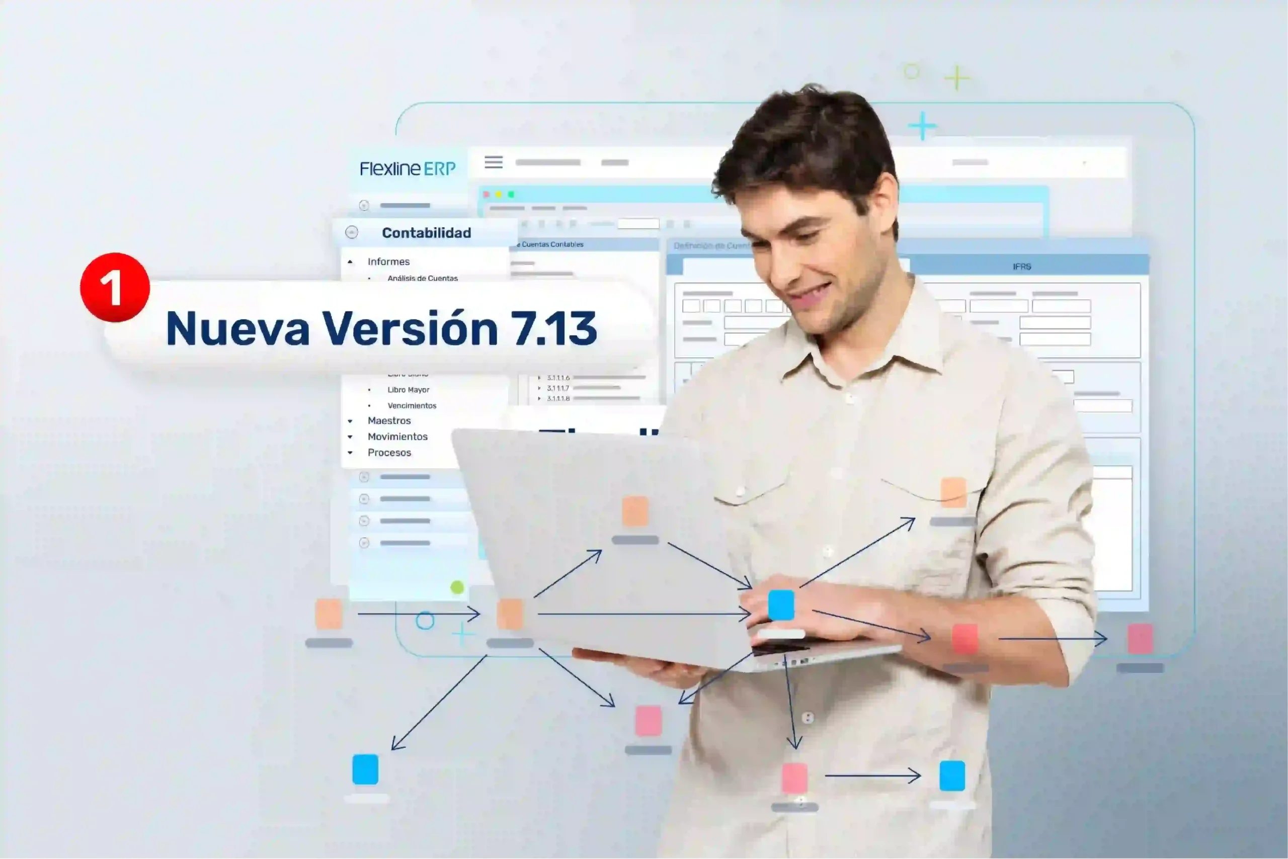 actualización de flexline erp